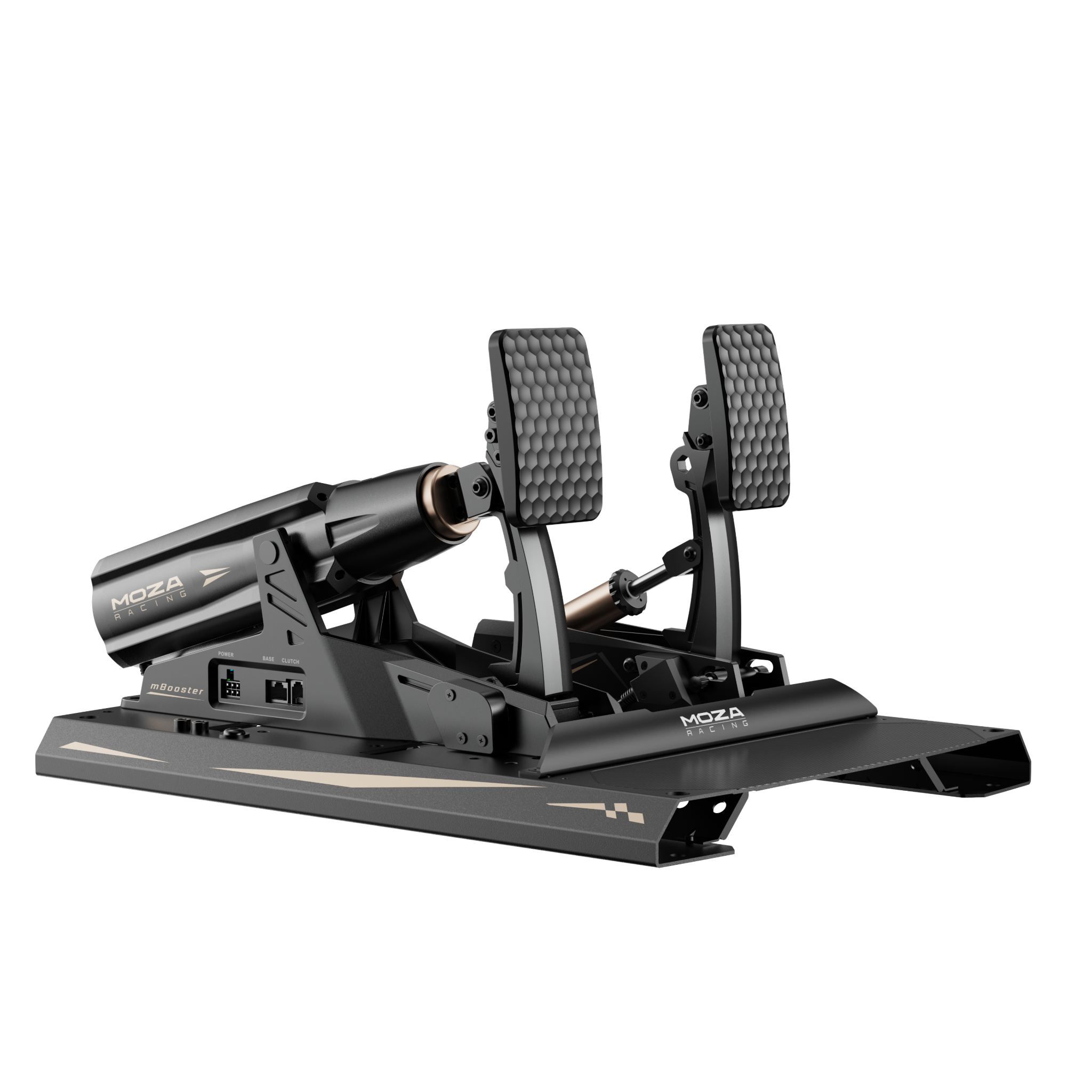 MOZA mBooster Active Pedal Set (with CRP2 Throttle)